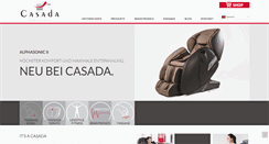 Desktop Screenshot of casada.com